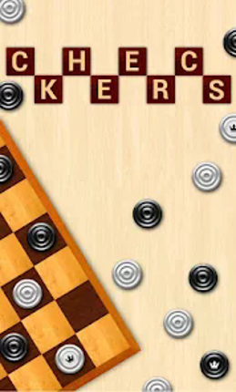 Checkers - board game Image