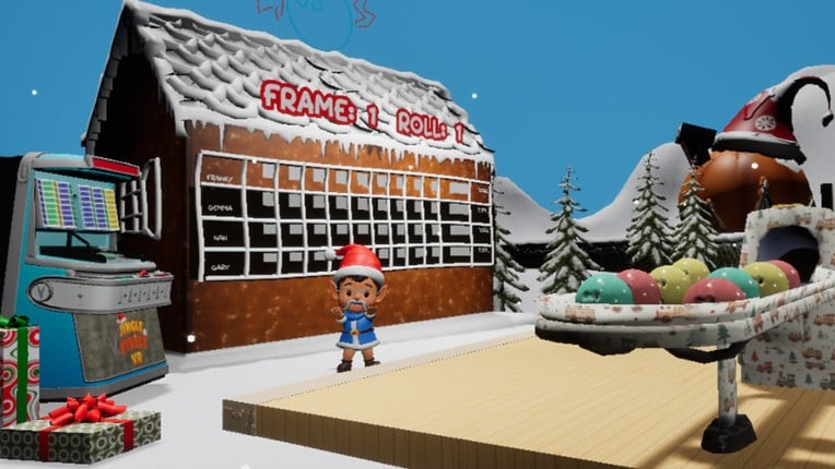 Jingle Strike VR Bowling screenshot
