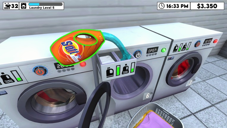 Laundry Service Simulator screenshot