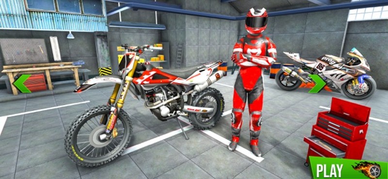 Moto Bike Stunts Racing Game screenshot