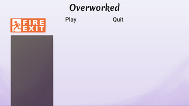 Overworked Image