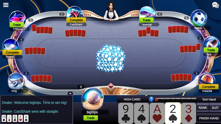 Switch Poker screenshot