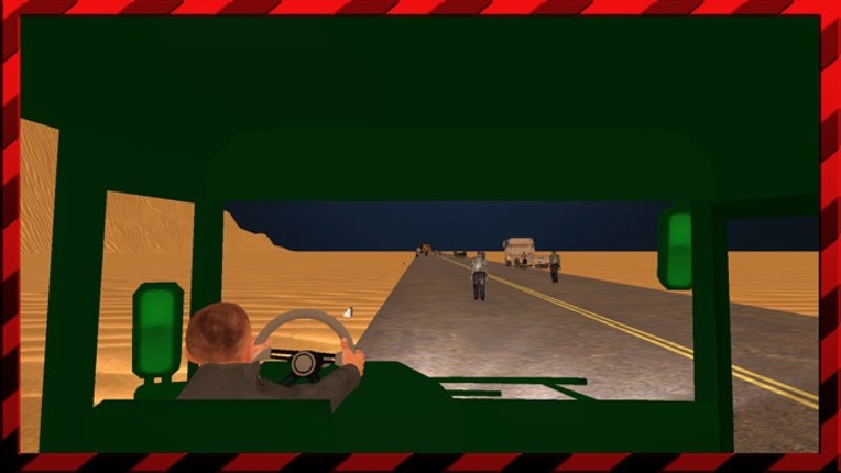 Tank Transporter Truck on Dangerous Highway Sim screenshot