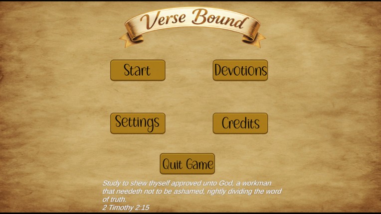 Verse Bound screenshot
