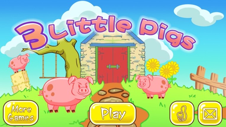 3 Little Pigs way sweet home - free logical thinking games screenshot
