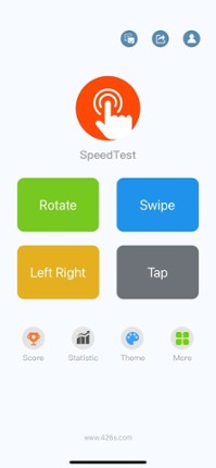 Action Speed Test screenshot