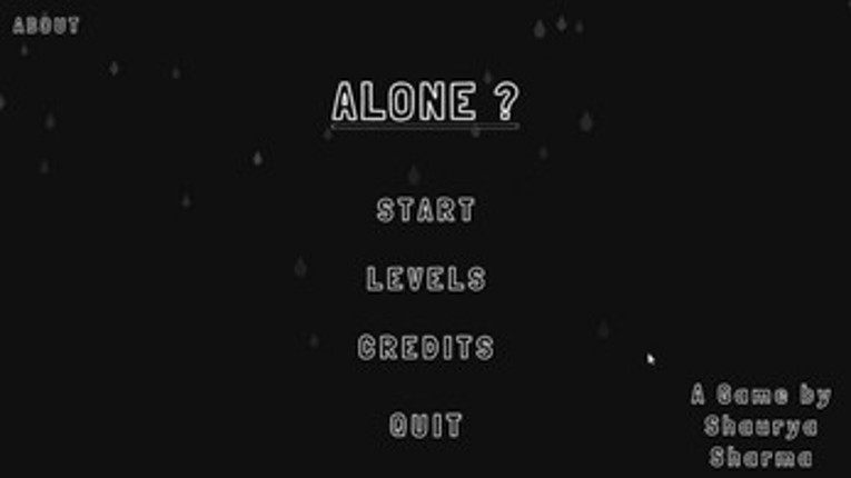 ALONE screenshot