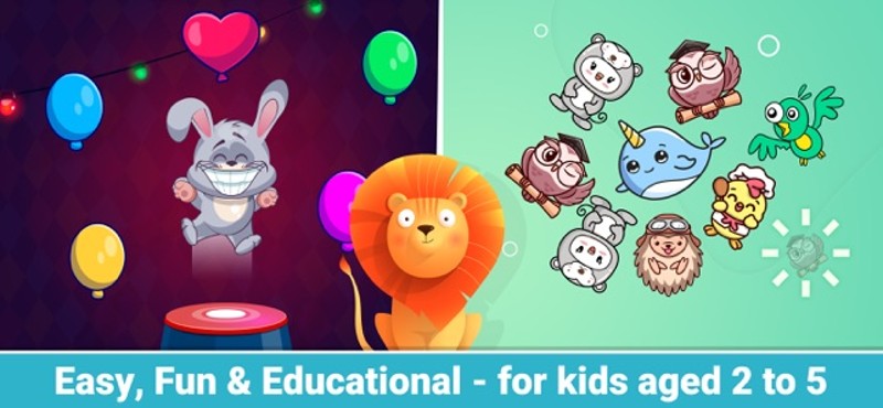 Animal puzzle & games for kids screenshot