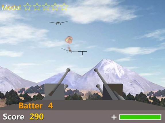 Anti Aircraft Gun Defense:Airstrike Shooting screenshot
