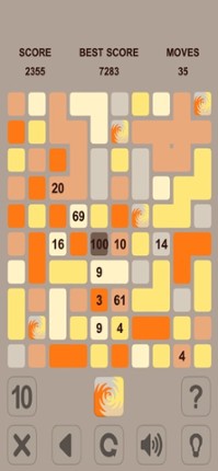 Blocks Numbers Puzzle screenshot