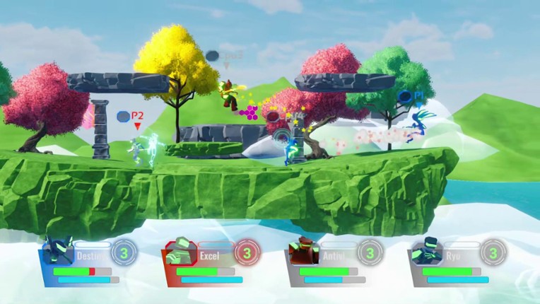 Clash of Digital : Rumble Smash screenshot