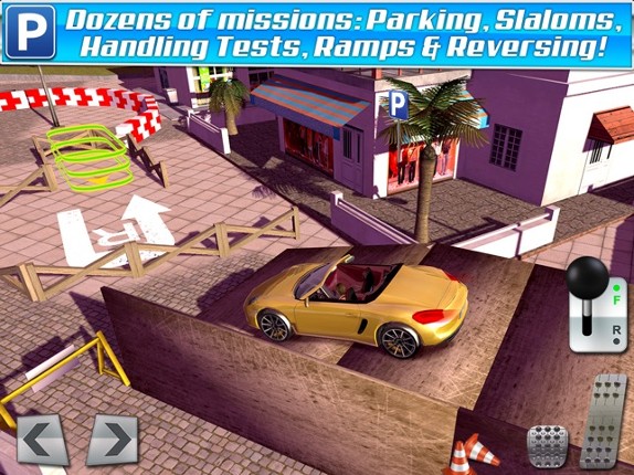 Classic Sports Car Parking Game Real Driving Test Run Racing Image