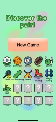 Discover the pair! screenshot
