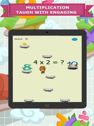 Easy Math Problems Jump Game screenshot