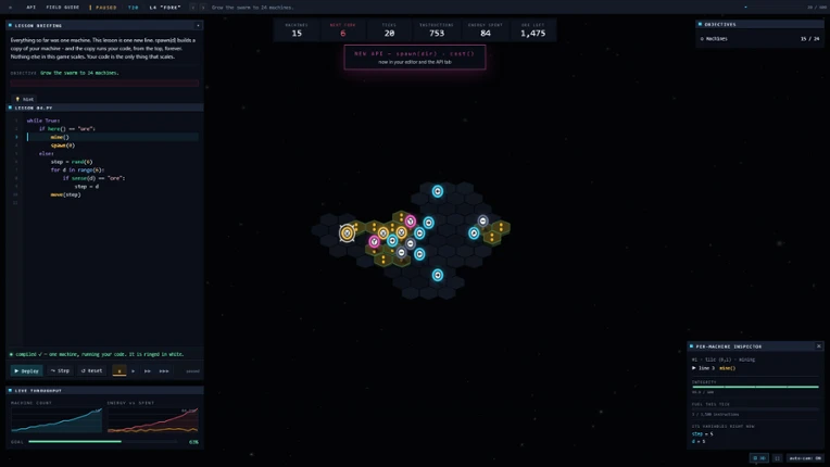 FORK BOMB: A Programming Game Image