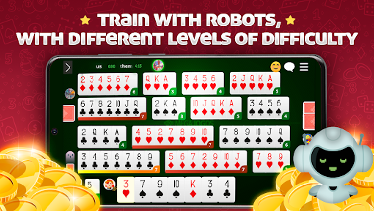 Canasta Online - Card Game screenshot