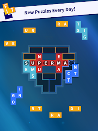 Flow Fit - Word Puzzle screenshot