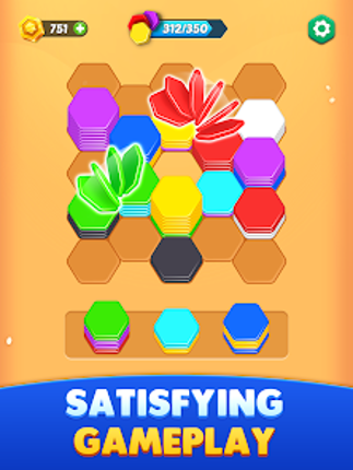 HexaGo - Sorting Journey screenshot