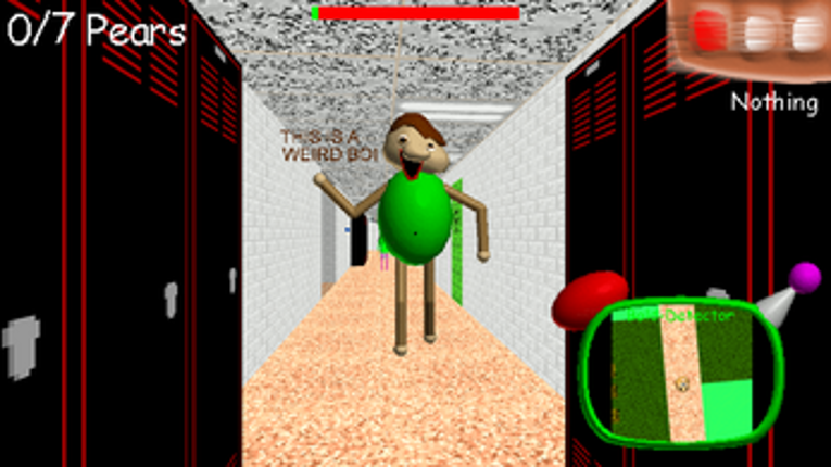 Baldi Loves Pears (Sequel Of Baldi's On A Wheelthing) screenshot