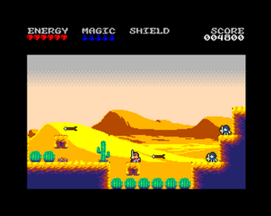 The Lost Temples (Spectrum Next) screenshot
