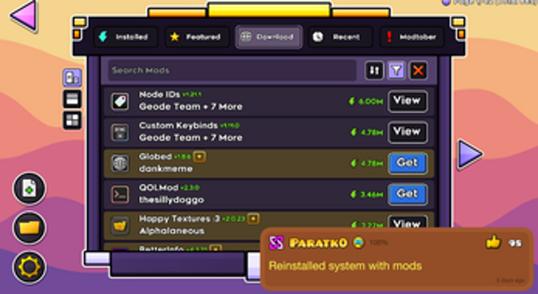 Geometry Dash Skybound + Image