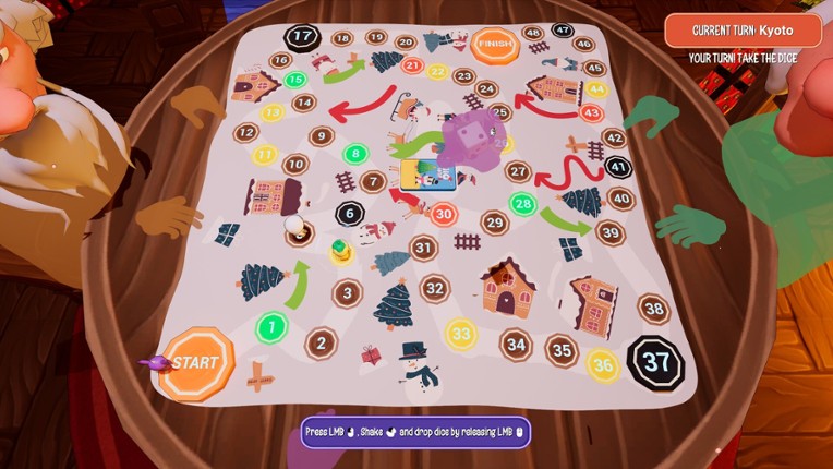 HO-HOP! - Christmas Board Game screenshot