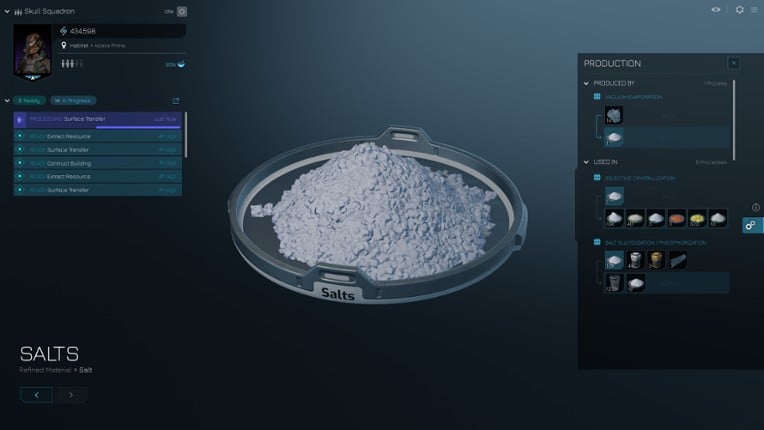 Influence screenshot