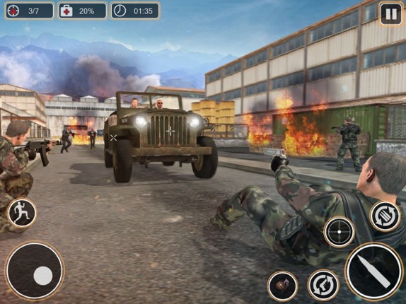 Modern Black Ops Fire Mission Image