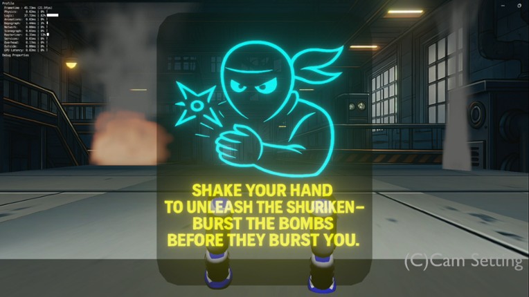 Ninja Vs Bomb screenshot