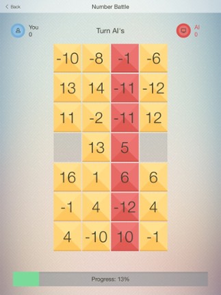Number Battle - fun game (puzzle) with numbers. Show the erudition, play with friends Image