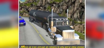 Off Road Oil Cargo Tanker 3D Image