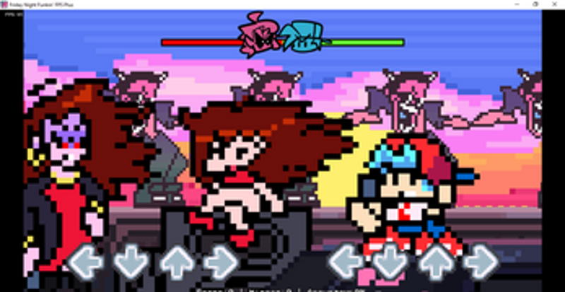 Pixel Night Funkin Image