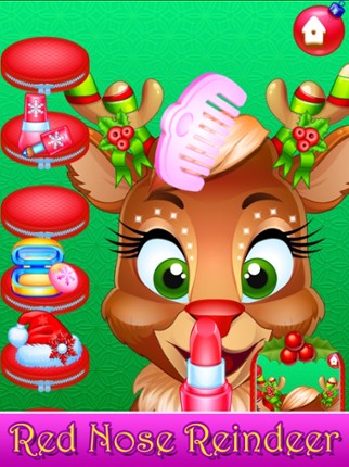 Santa Hair Game For Christmas Image