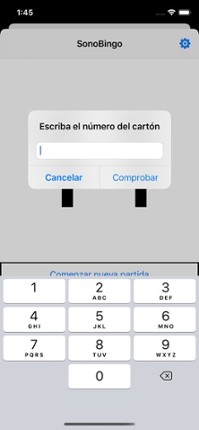 SonoBingo screenshot