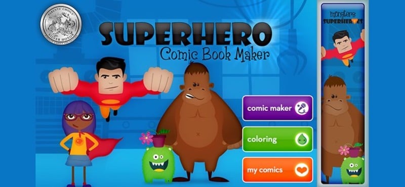 Superhero Comic Book Maker screenshot