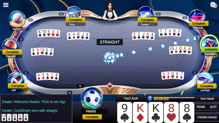 Switch Poker screenshot