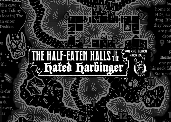 The Half-Eaten Halls of the Hated Harbinger Game Cover