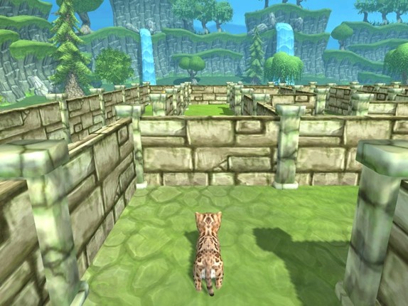 3D Pets in the Maze screenshot