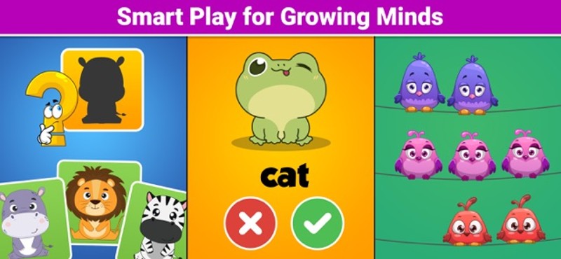 Animal puzzle & games for kids screenshot