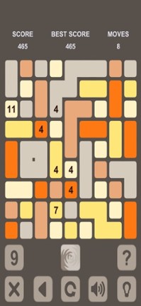 Blocks Numbers Puzzle screenshot