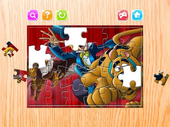 Cartoon Puzzle – Jigsaw Puzzles Box for Scooby Doo - Kids Toddler and Preschool Learning Games Image