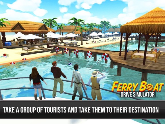 Ferry Boat Driving Simulator: Ride Ferry Transport Image