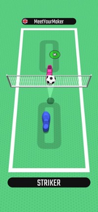 Foot Tennis 3D screenshot