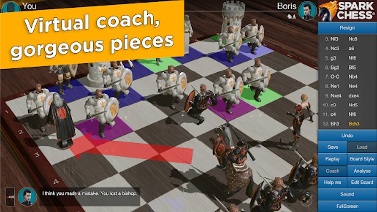 SparkChess screenshot