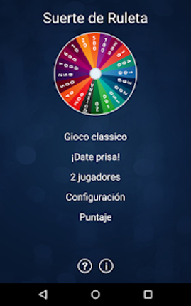Suerte de Ruleta (español) screenshot