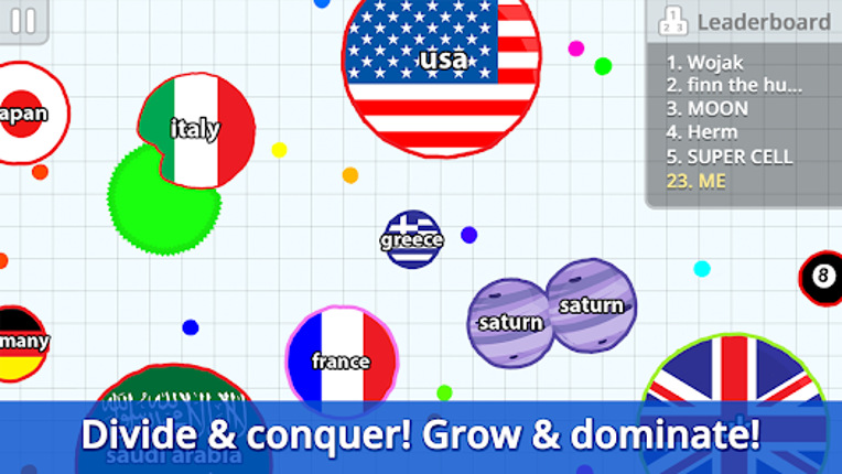 Agar.io screenshot