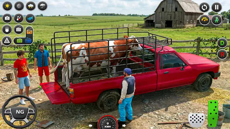 Animal Cargo Truck Game 3D Image
