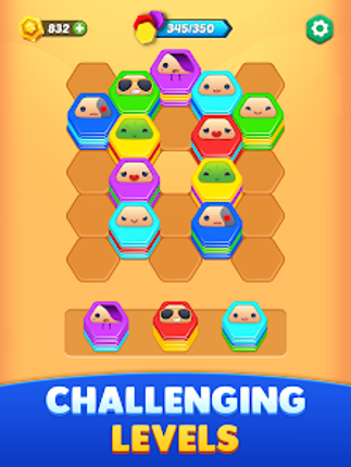 HexaGo - Sorting Journey screenshot