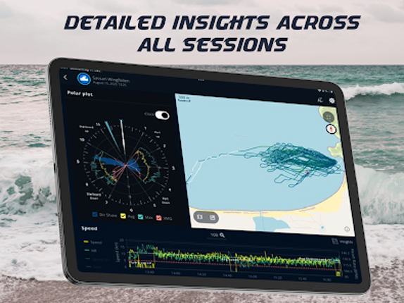 WindsportTracker Wing Windsurf screenshot