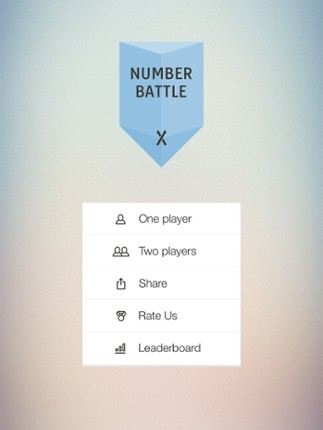 Number Battle - fun game (puzzle) with numbers. Show the erudition, play with friends Image
